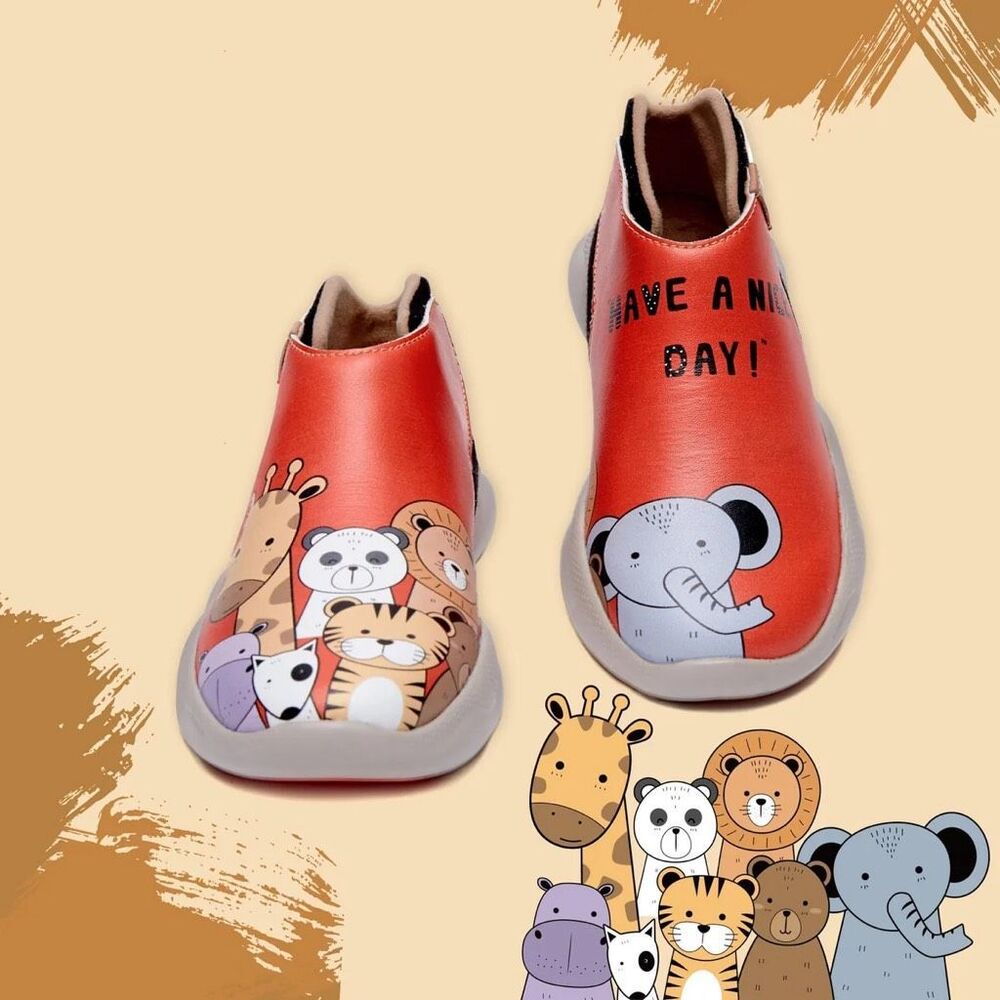 UIN Kid's Walking Shoes Casual Comfort Boy Girl (PARTY TIME)New No Box